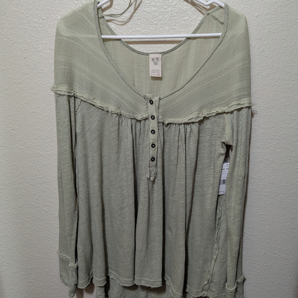 We The Free Down Under Henley Top